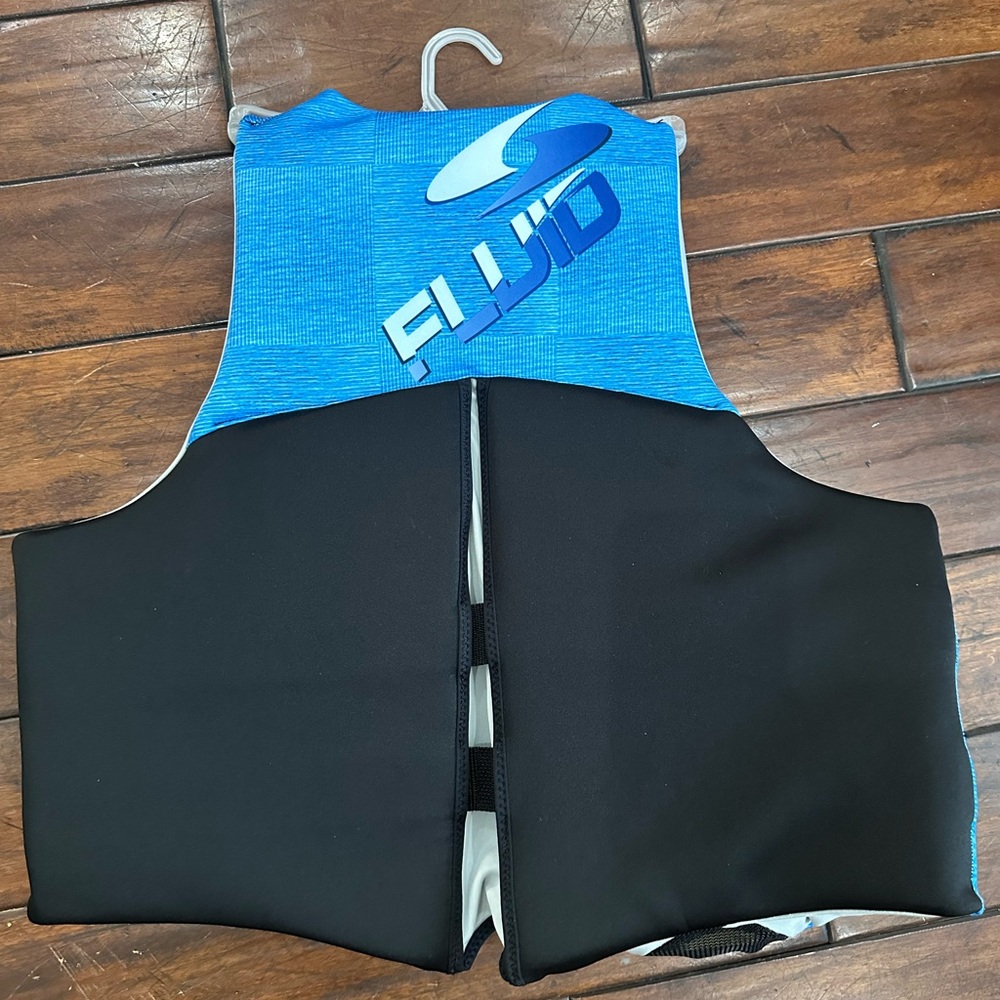 New men's adult life vest with GoPro base attachment